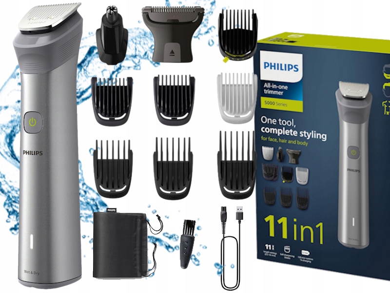 Philips zastrihávač, holiaci strojček, zastrihávač, multigroom holiaci strojček